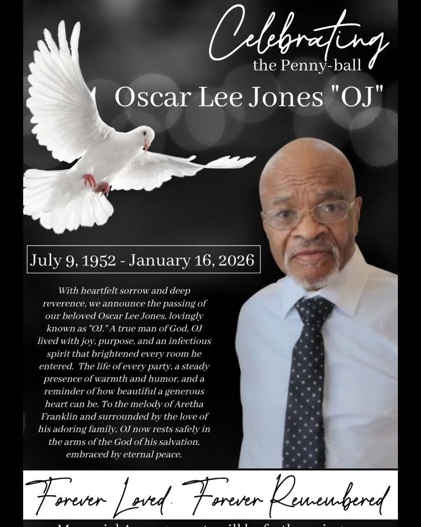 Mr. Oscar "OJ" Lee Jones Profile Photo