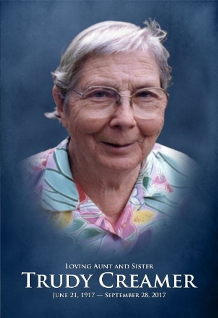 Eula Gertrude "Trudy" Creamer