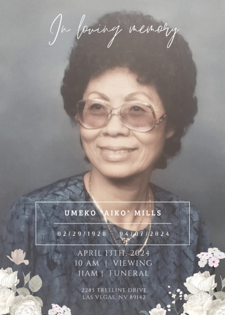 Umeko E Mills Profile Photo