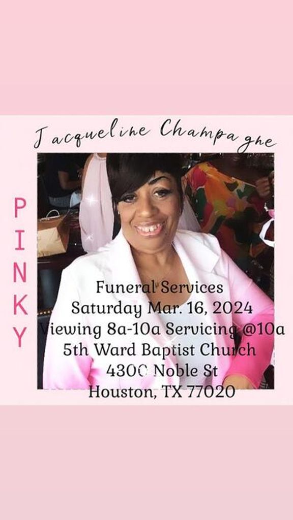Jacqueline Champagne "Pinky" Profile Photo
