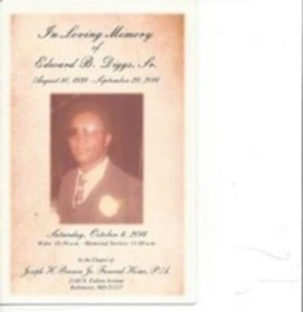 Edward Diggs, Sr.