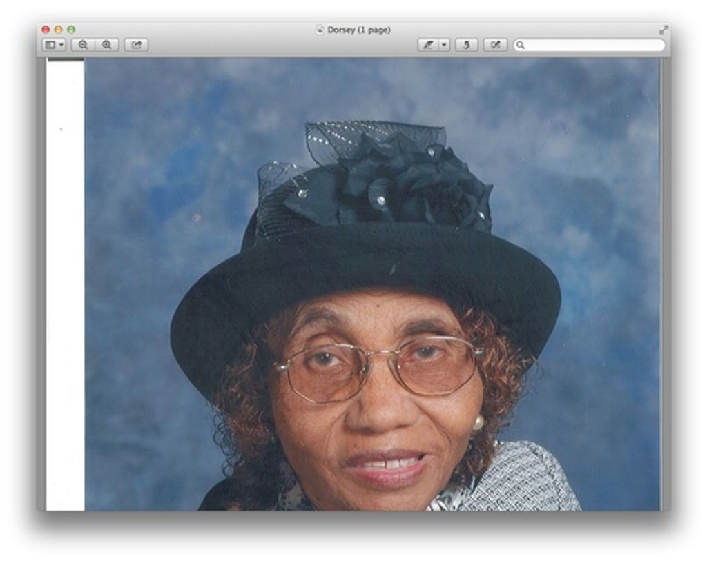 Mrs. Cornelous Dorsey