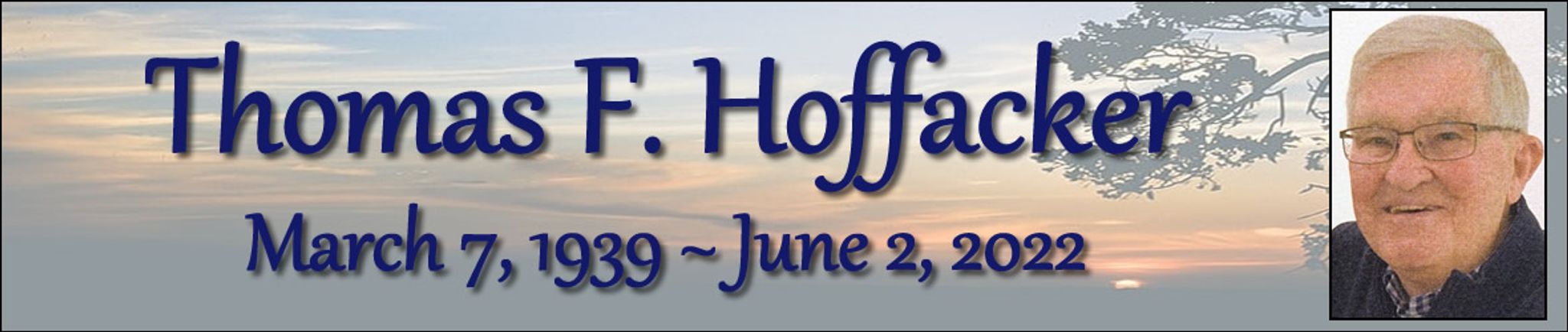 Cover photo for Thomas Hoffacker's Obituary