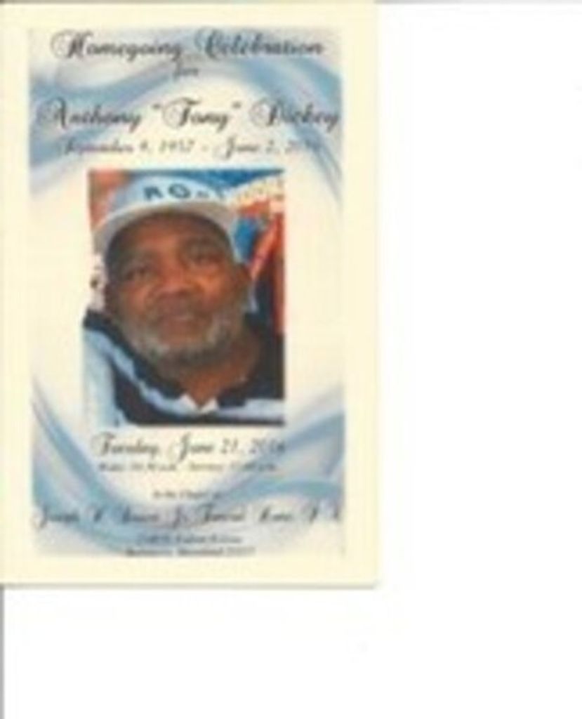 Anthony "Tony" Dickey