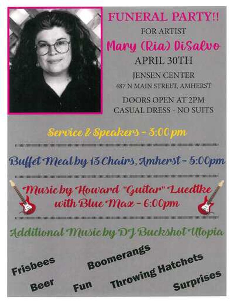 Mary "Ria" Di Salvo Profile Photo