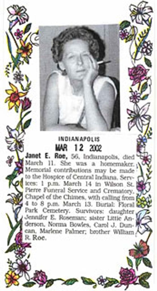 Janet E. Roe Profile Photo