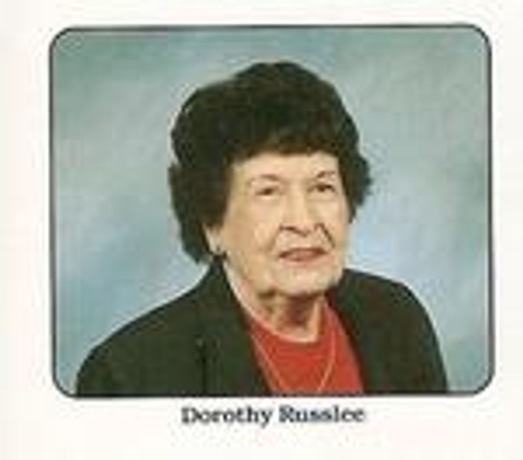 Dorothy A. Russlee