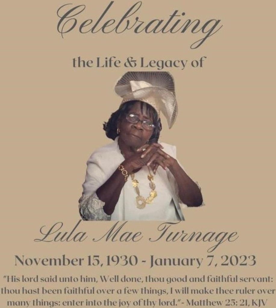 Lula  Mae Turnage