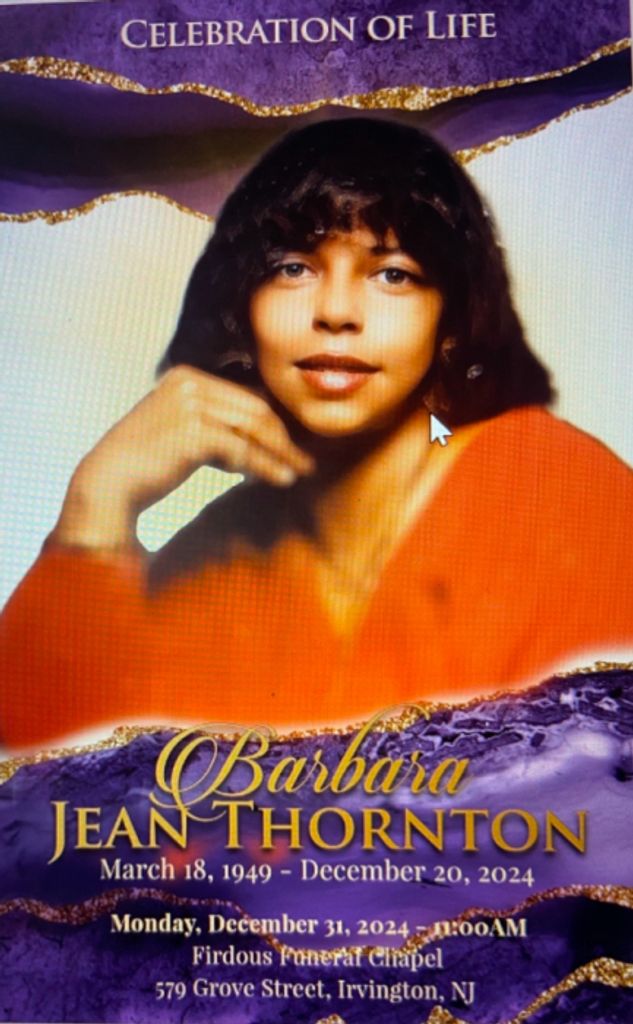 Barbara Jean Thornton Profile Photo