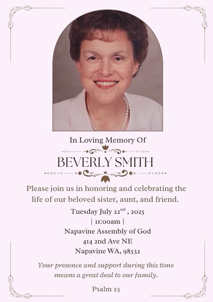 Beverly Smith Profile Photo