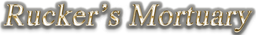 Rucker's Mortuary Logo
