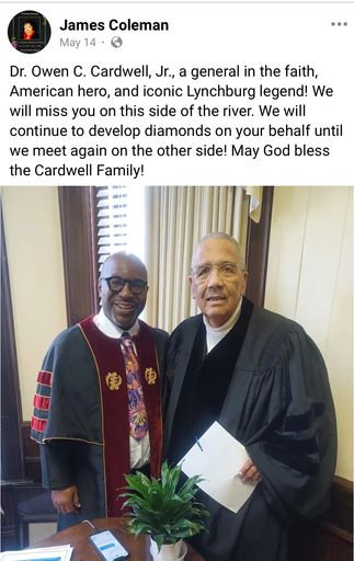 Rev. Dr. Owen Calvin Cardwell, Jr. photo gallery thumbnail 77 of 83