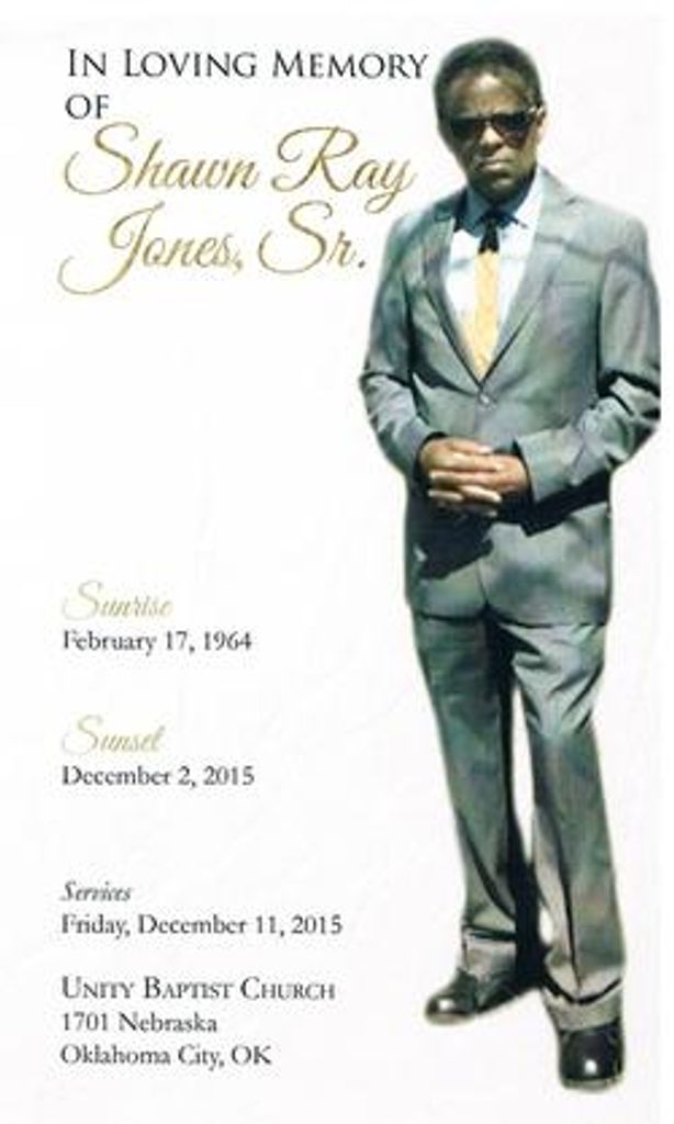 Shawn Ray Jones, Sr.