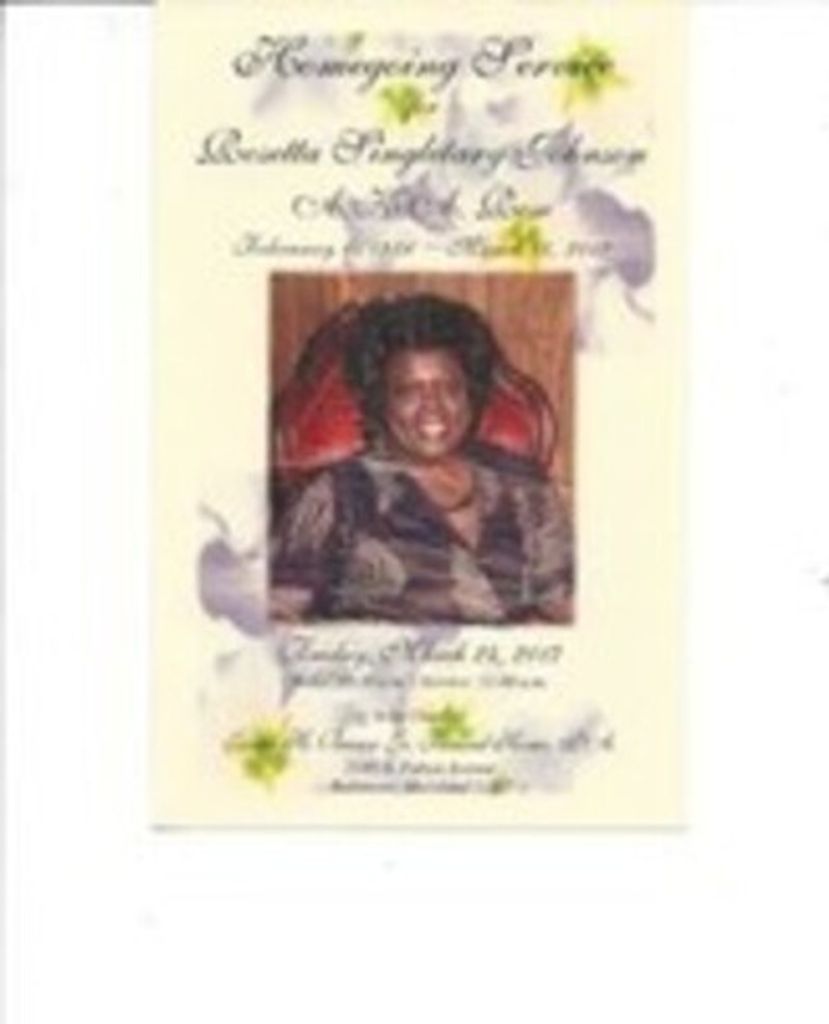 Rosetta Johnson