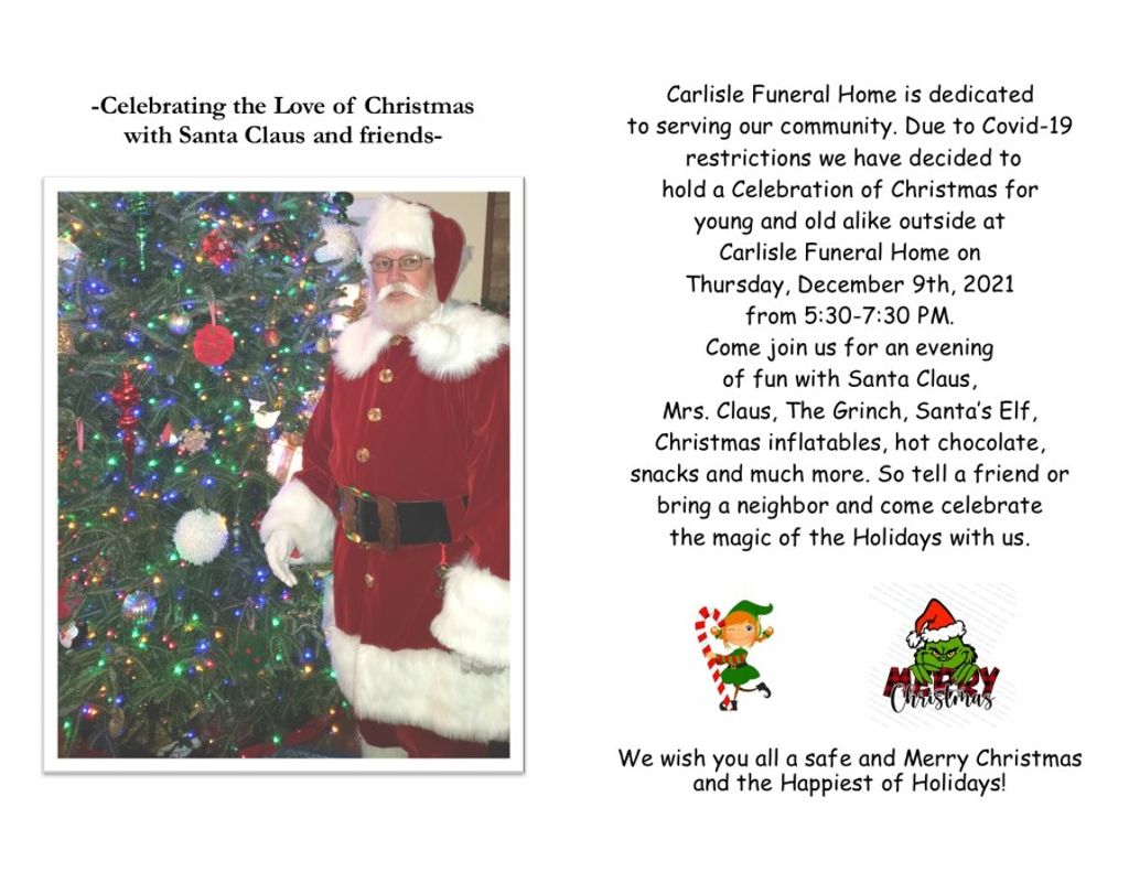 Celebrating The Love Of Christmas With Santa Claus And Friends