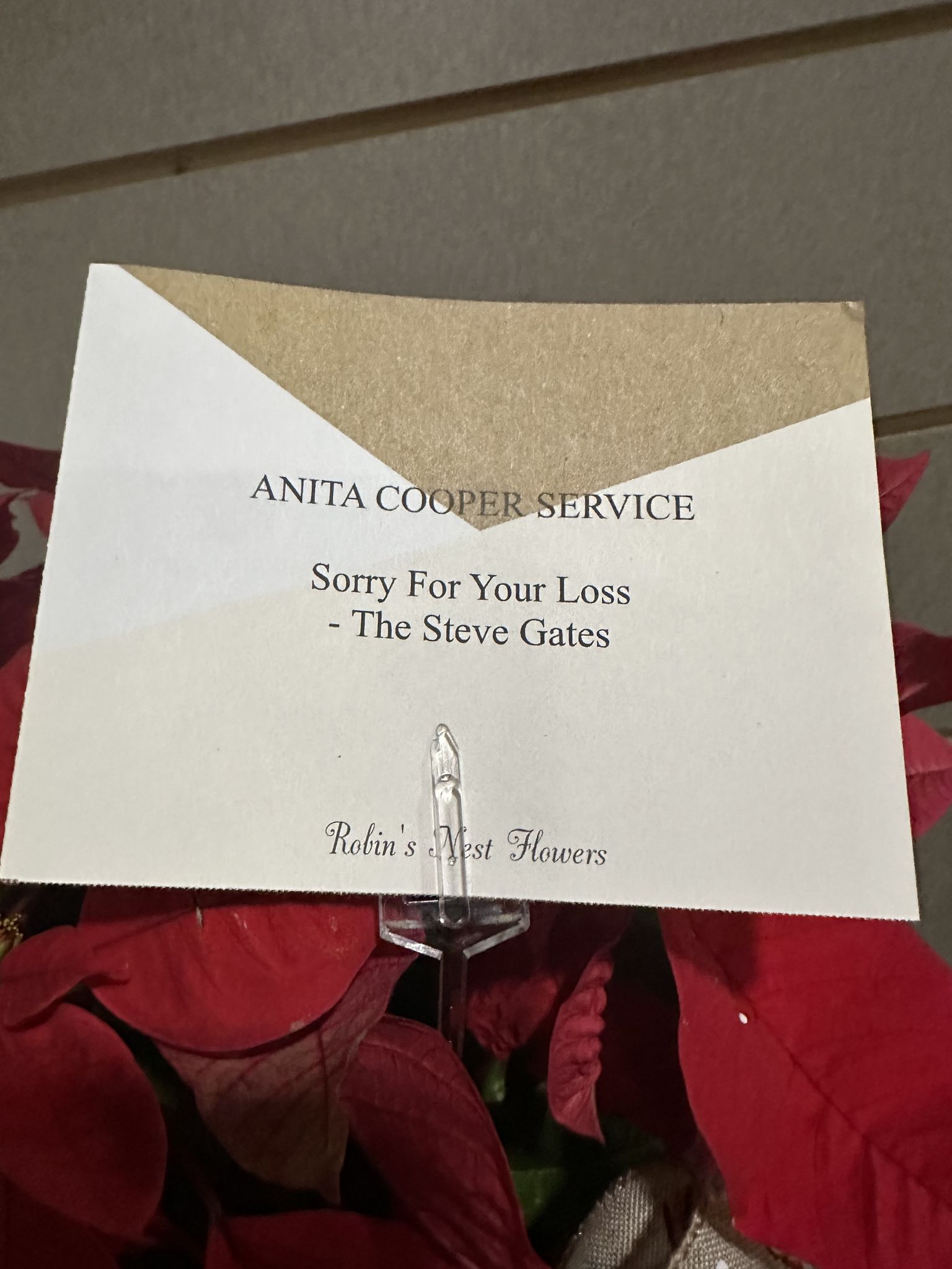 Anita Joyce Cooper Obituary November 24, 2025 - Shipman's Funeral