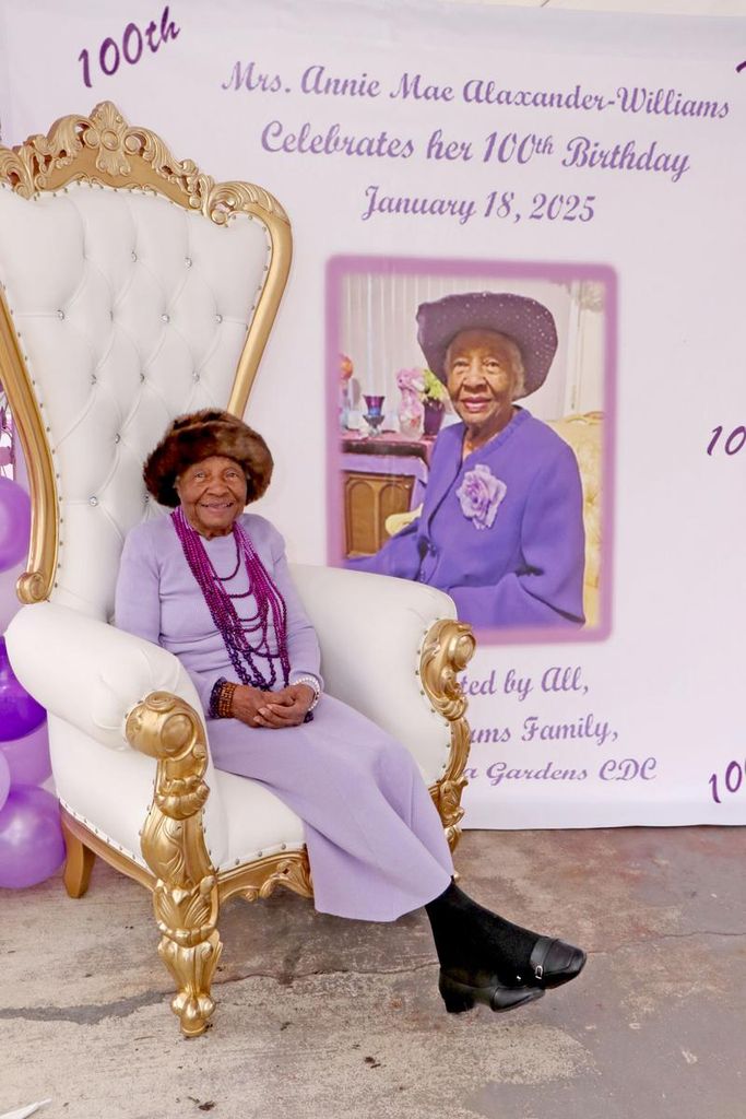 Mrs. Annie Mae Alexander Williams Profile Photo