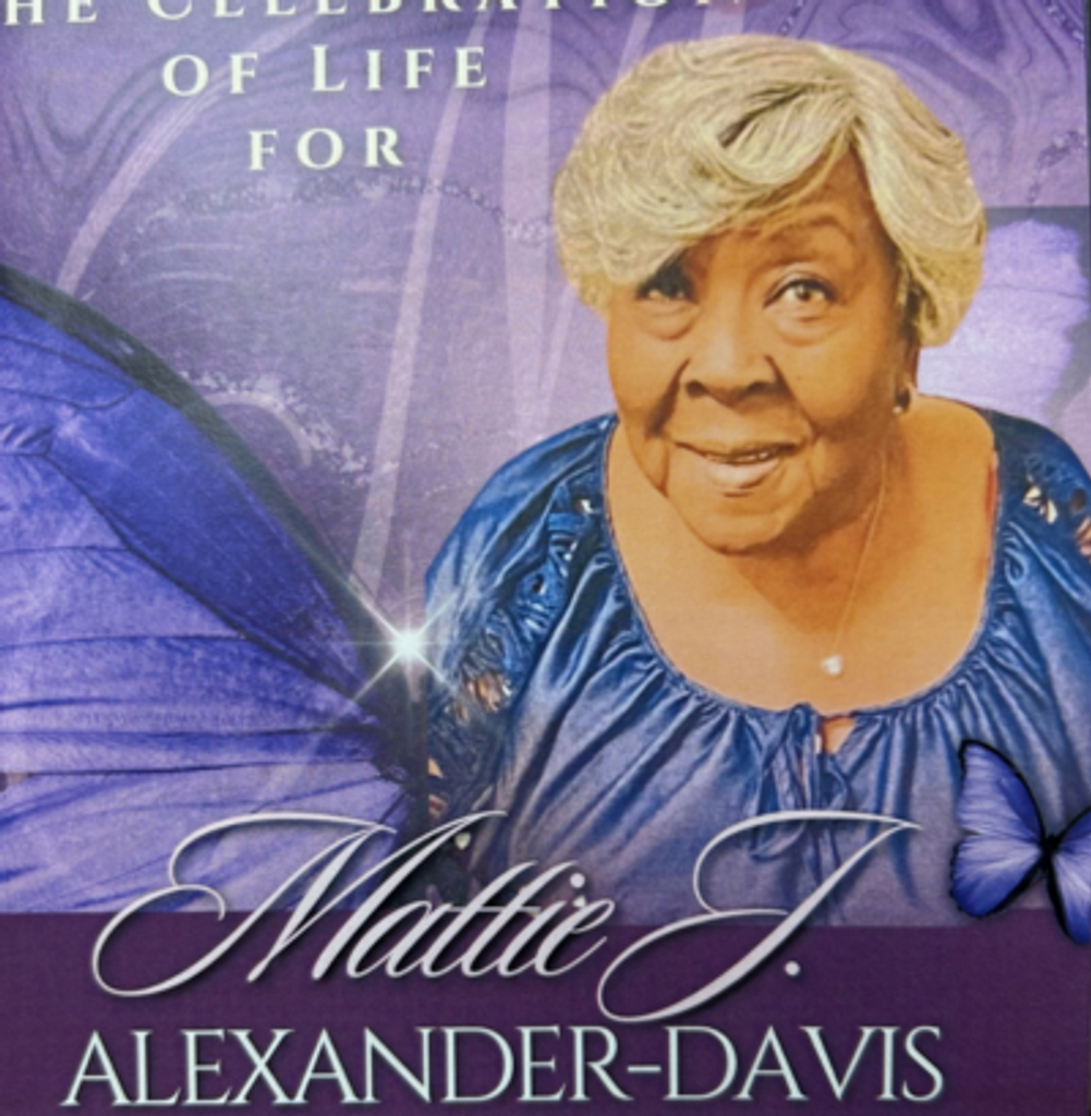 Pastor Mattie Joyce Alexander Davis Profile Photo