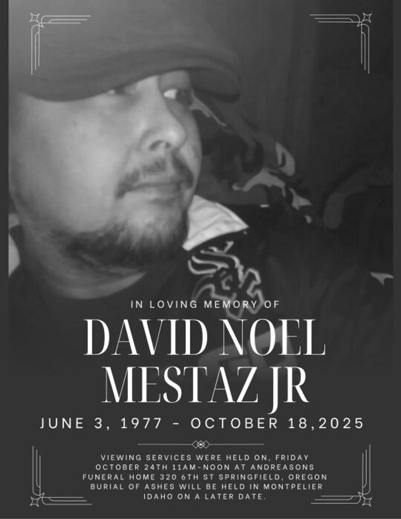 David Noel Mestaz Jr. Profile Photo