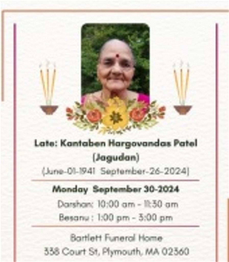 Kantaben Hargovan Patel Profile Photo