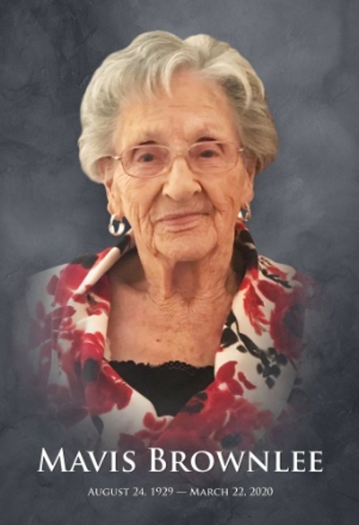 Mavis Mary Brownlee