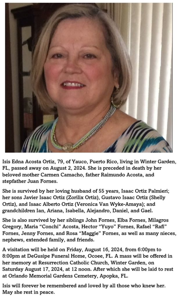 Isis Edna Acosta Ortiz