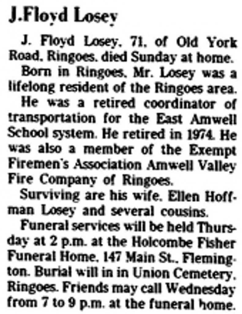 J. Floyd  Losey