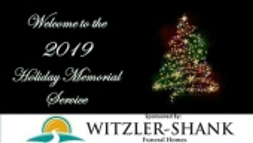 Witzler-Shank Funeral Homes Holiday Memorial Program 2019