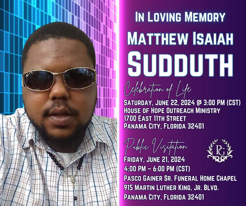 Matthew Isaiah Sudduth Profile Photo
