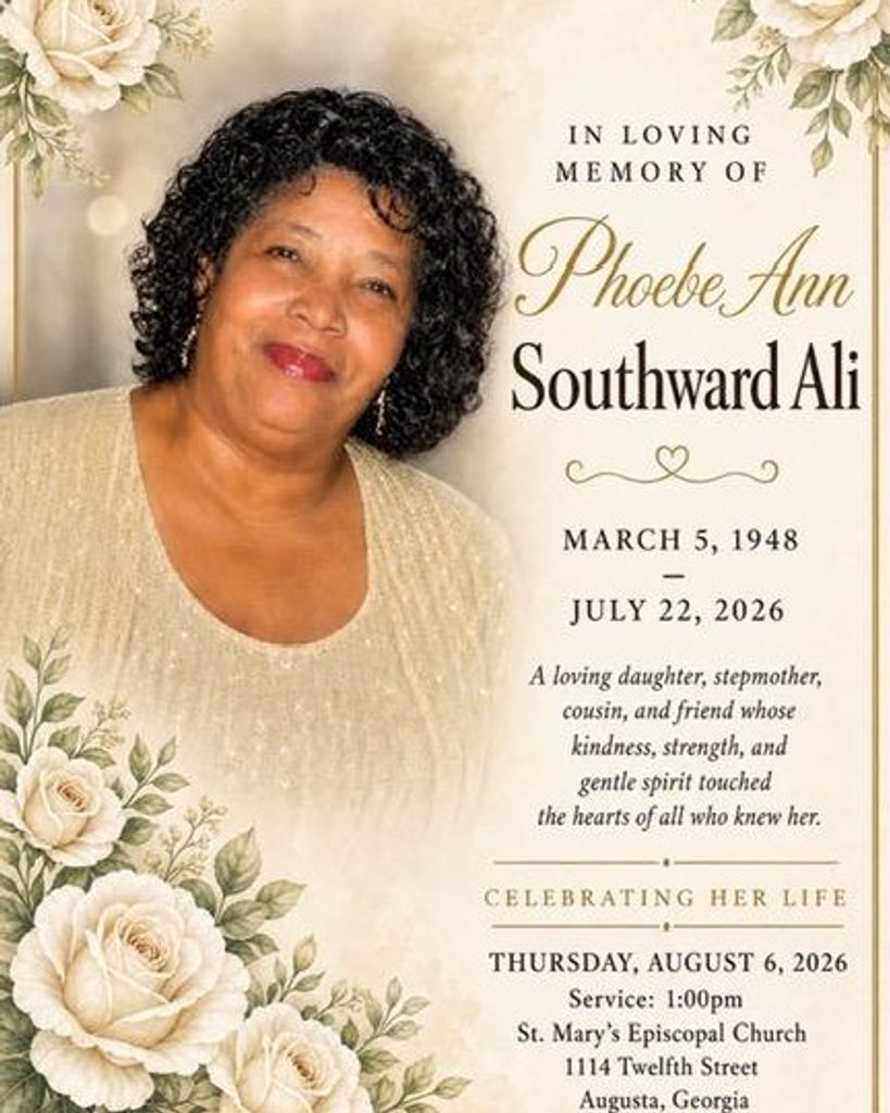 Phoebe Southward Ali