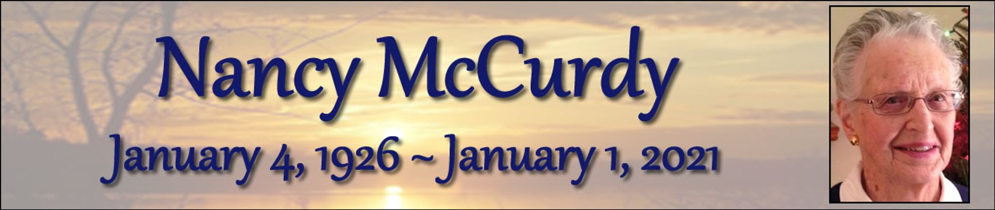 Cover photo for Nancy Mccurdy's Obituary