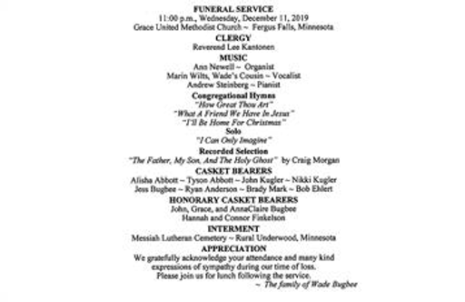 Wade John Bugbee photo gallery thumbnail 5 of 6