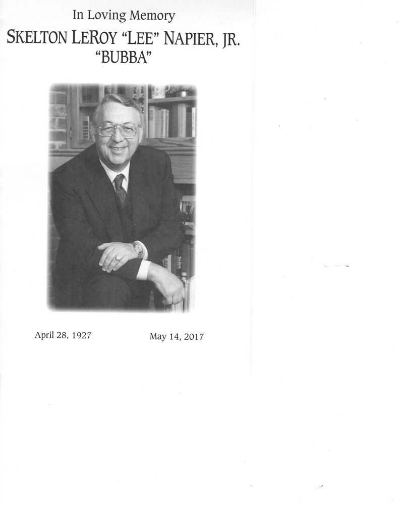 Skelton Leroy "Lee" "Bubba" Napier Jr. Profile Photo