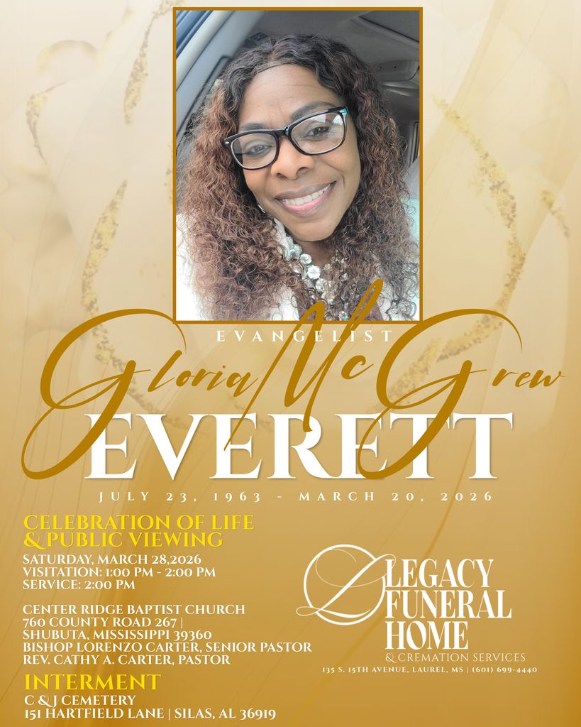 Gloria McGrew Everett Profile Photo