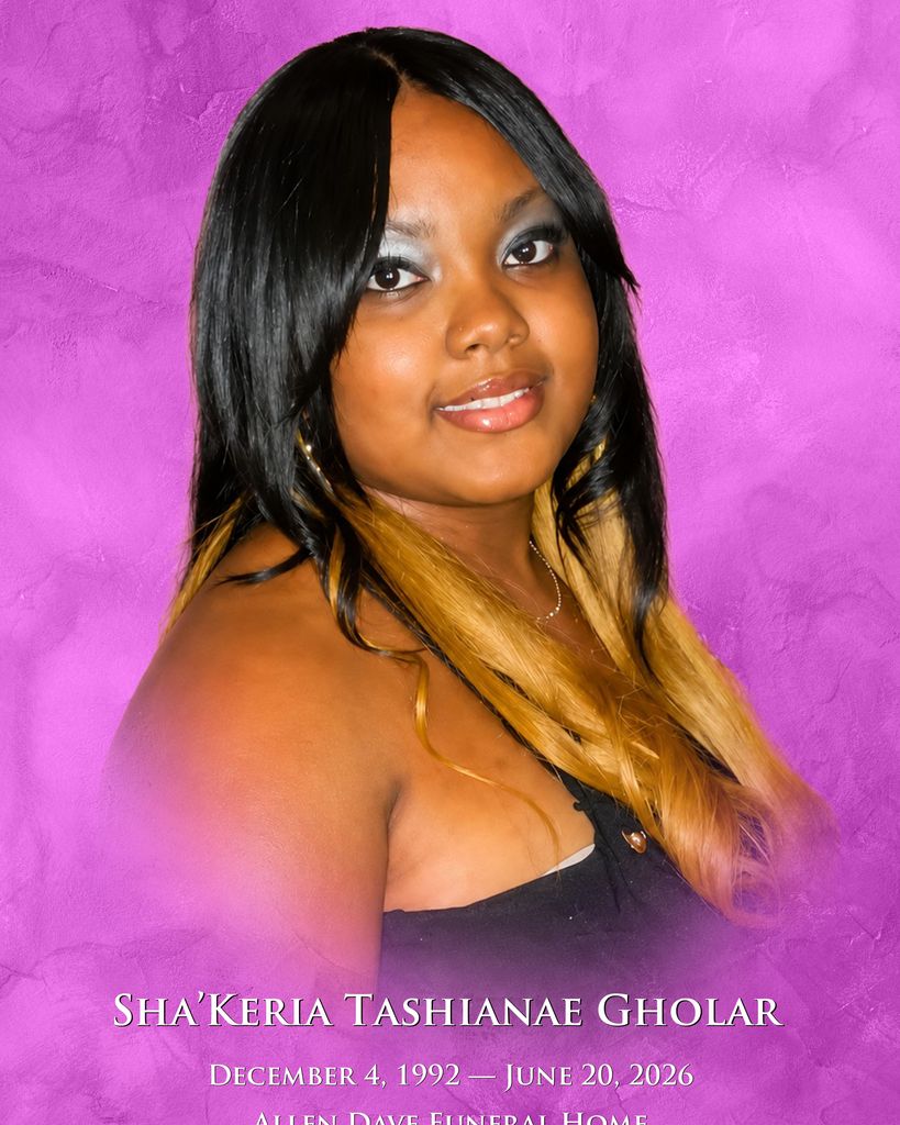 Sha'Keria Tashianae Gholar Profile Photo