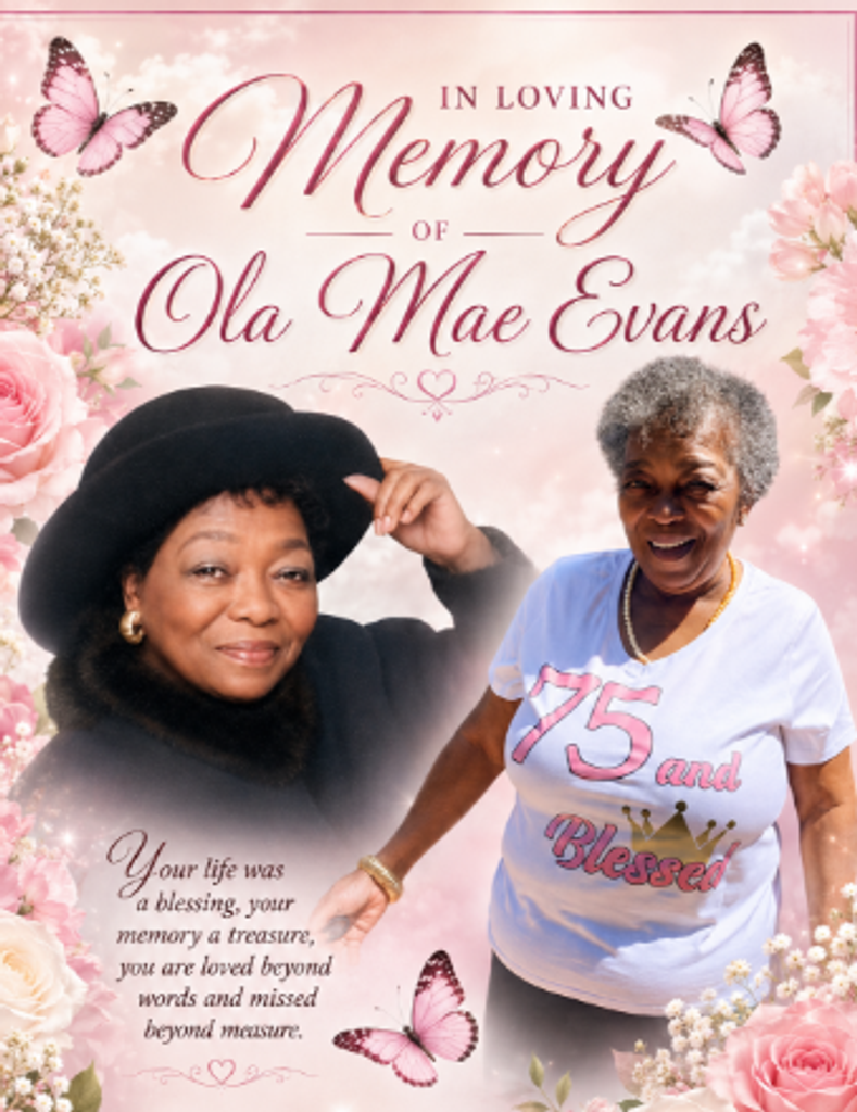 Ola Mae Evans Profile Photo