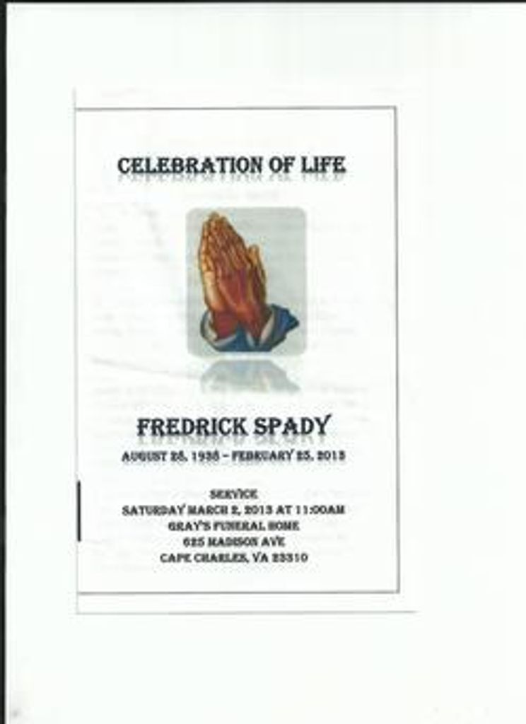 Fredrick Spady Profile Photo