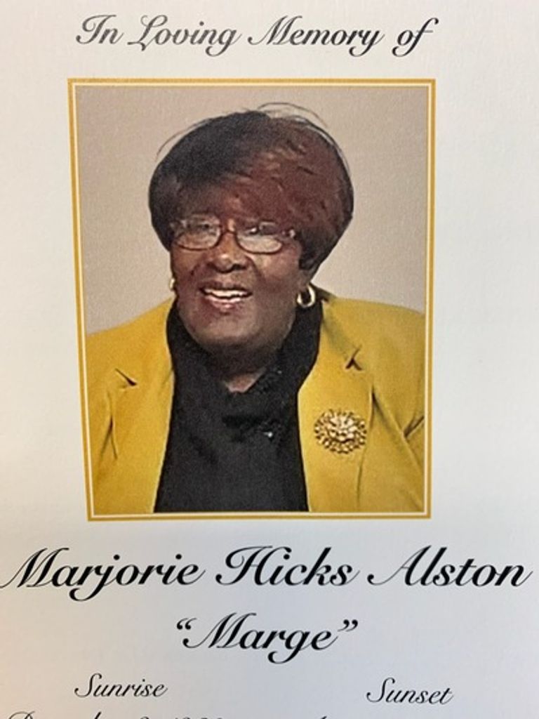 Marjorie Hicks Alston Profile Photo