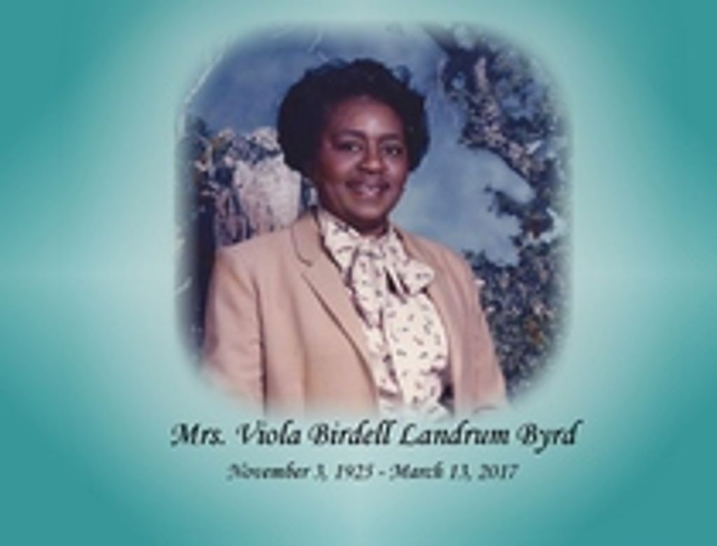 Viola Birdell (Landrum)  Byrd Profile Photo