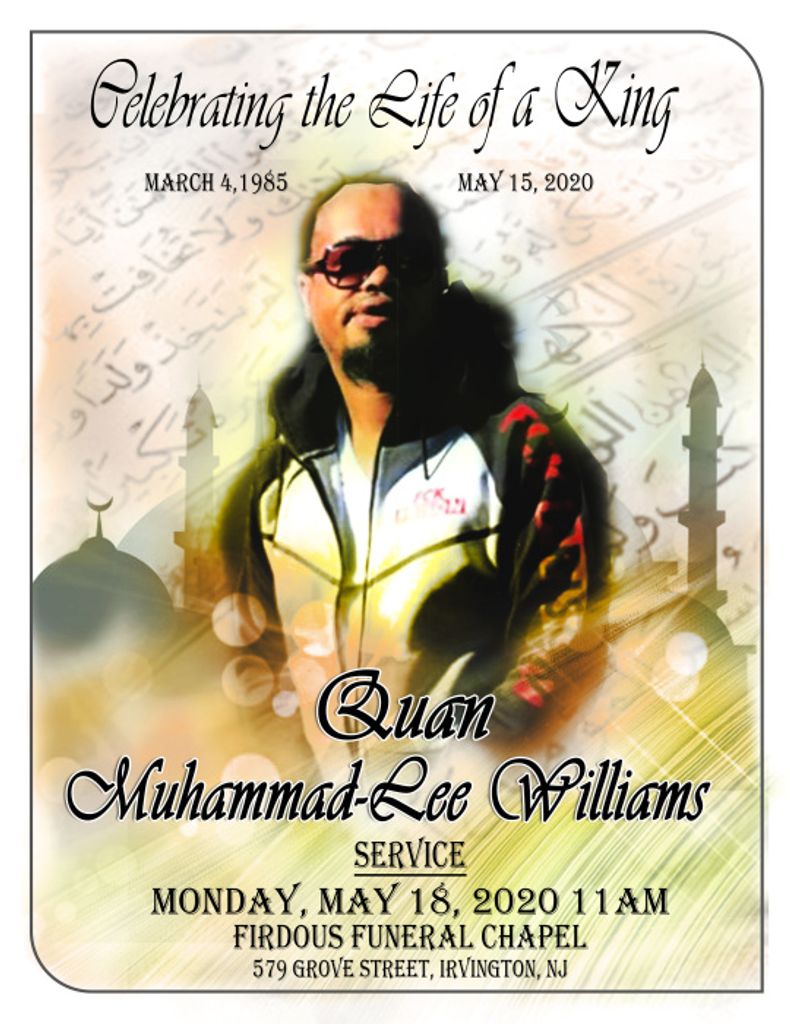 Quan Muhammad Lee Williams Profile Photo
