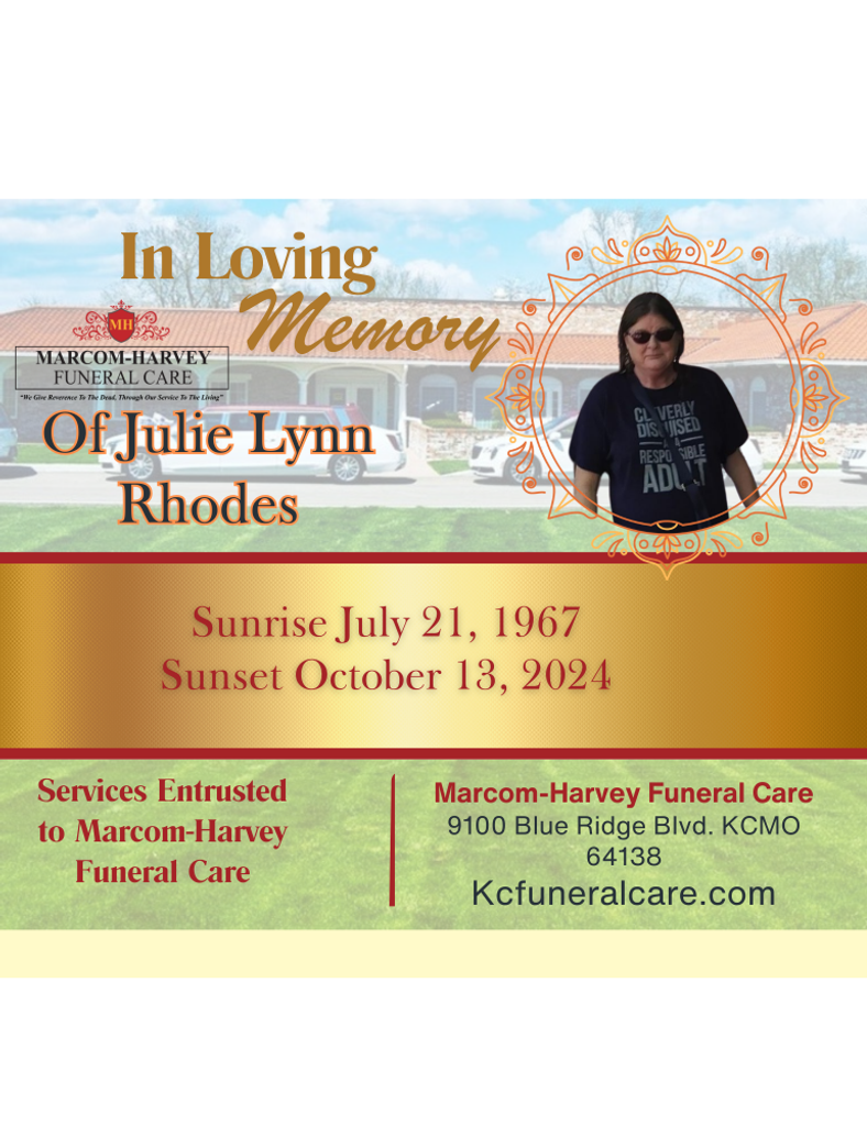 Julie  Lynn  Rhoades Profile Photo