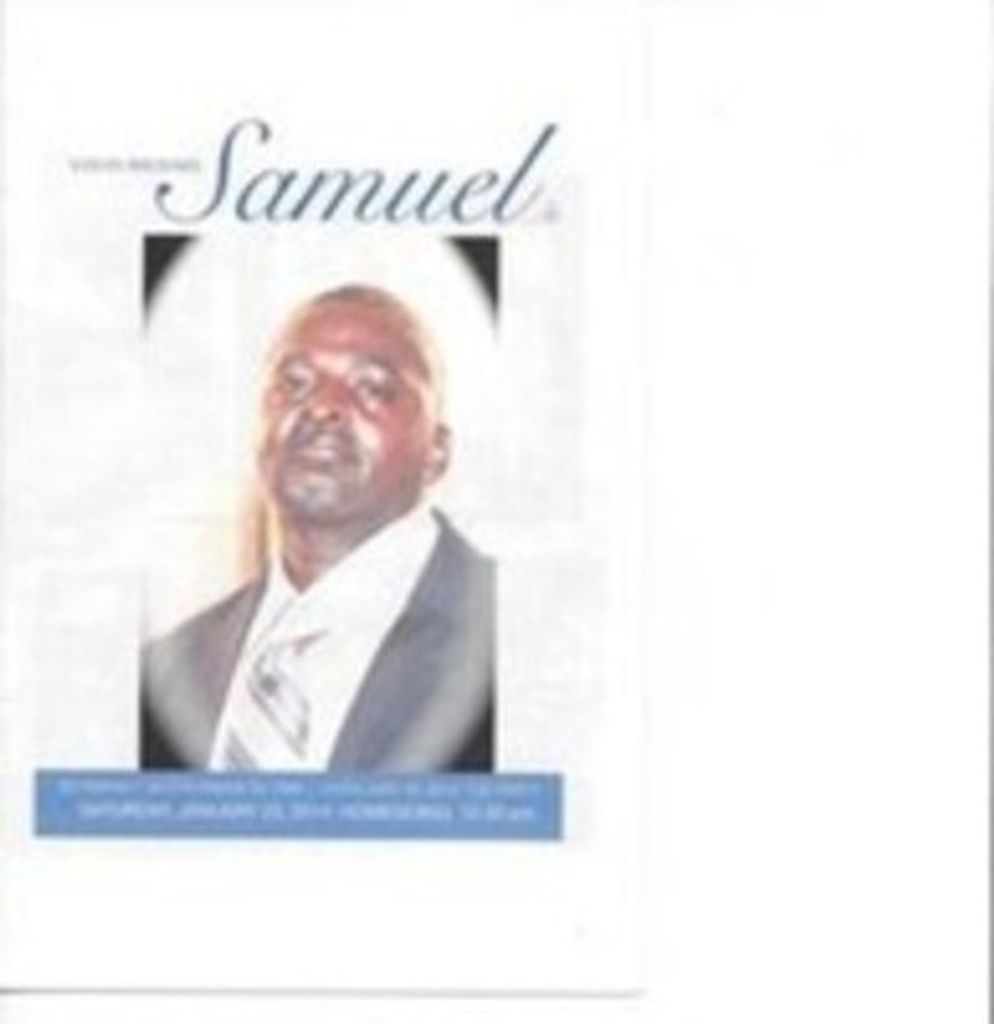 Louis M. Samuel,. Sr.