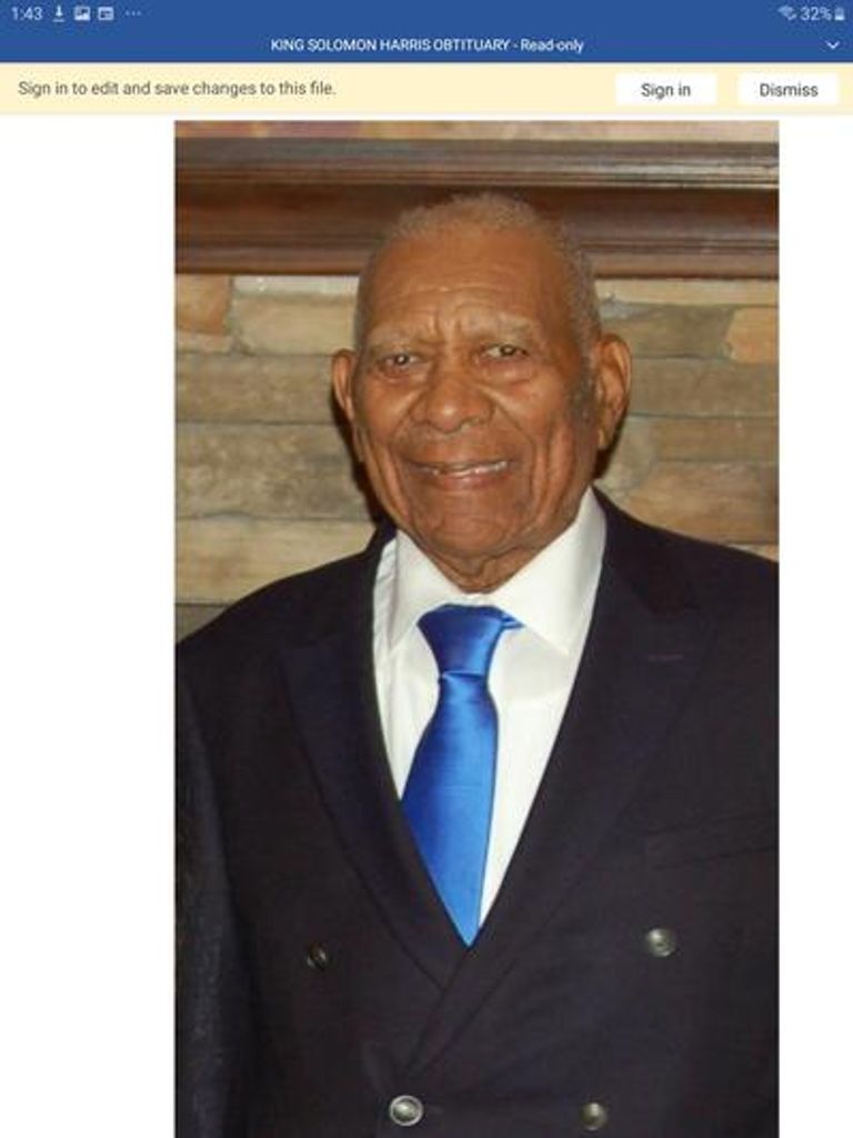 King Solomon Harris Profile Photo