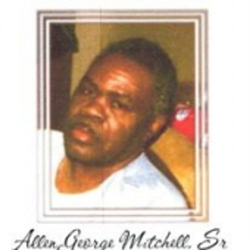 Allen  George Mitchell  Sr.