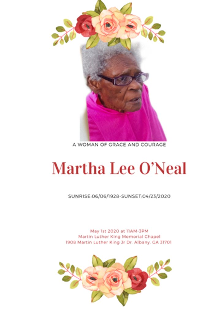 Martha Lee O'Neal