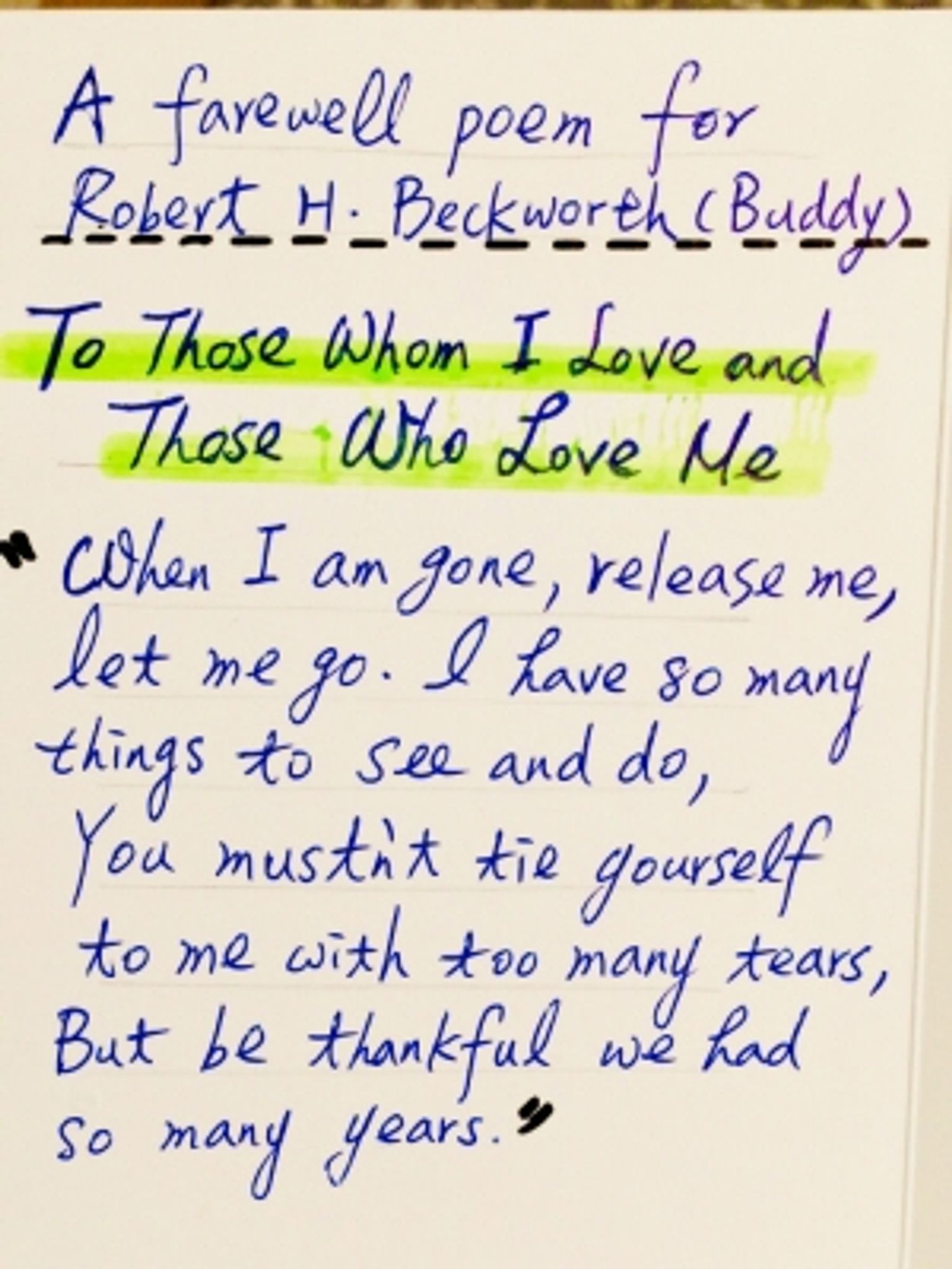 Robert Holt "Buddy" Beckworth, Jr. photo gallery image 1 of 3
