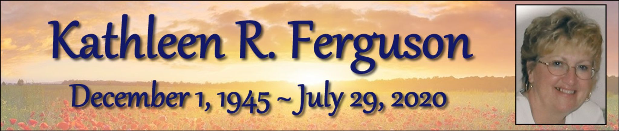Cover photo for Kathleen Ferguson's Obituary