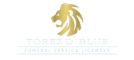 Torez D. Blue Funeral Service Licensee Logo
