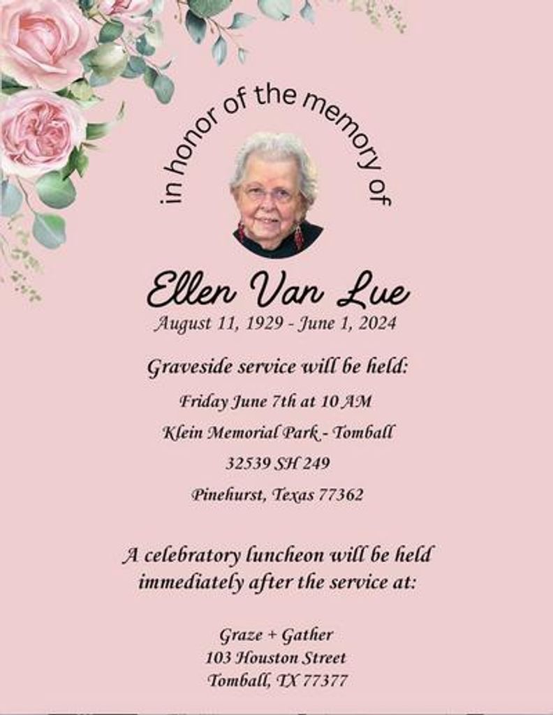Ellen Jean Van Lue