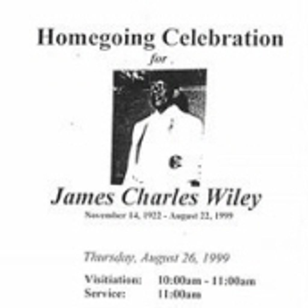 James  Charles Wiley